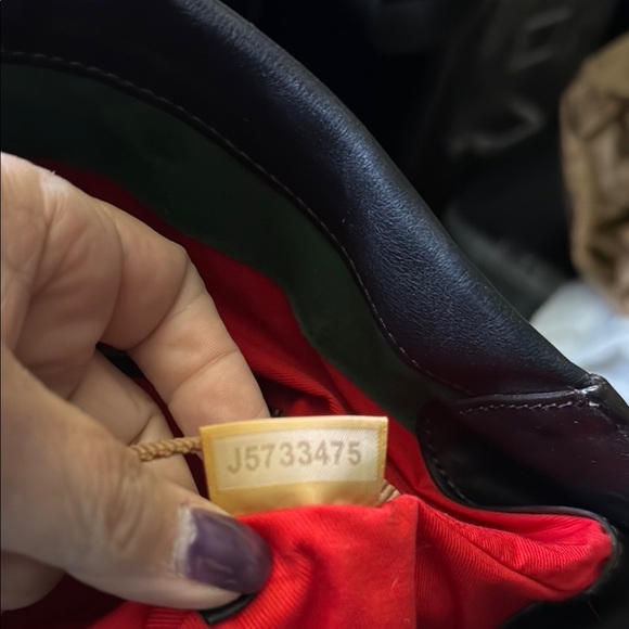 Dooney & Bourke Black Leather Tote - Picture 7 of 8